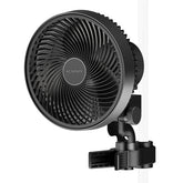 Ac Infinity Cloudray S6 - 6" Grow Tent Clip Fan With 10-Speed Auto Oscillation
