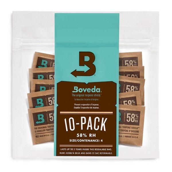 Boveda 58% Rh (Size 4), 10 Pack