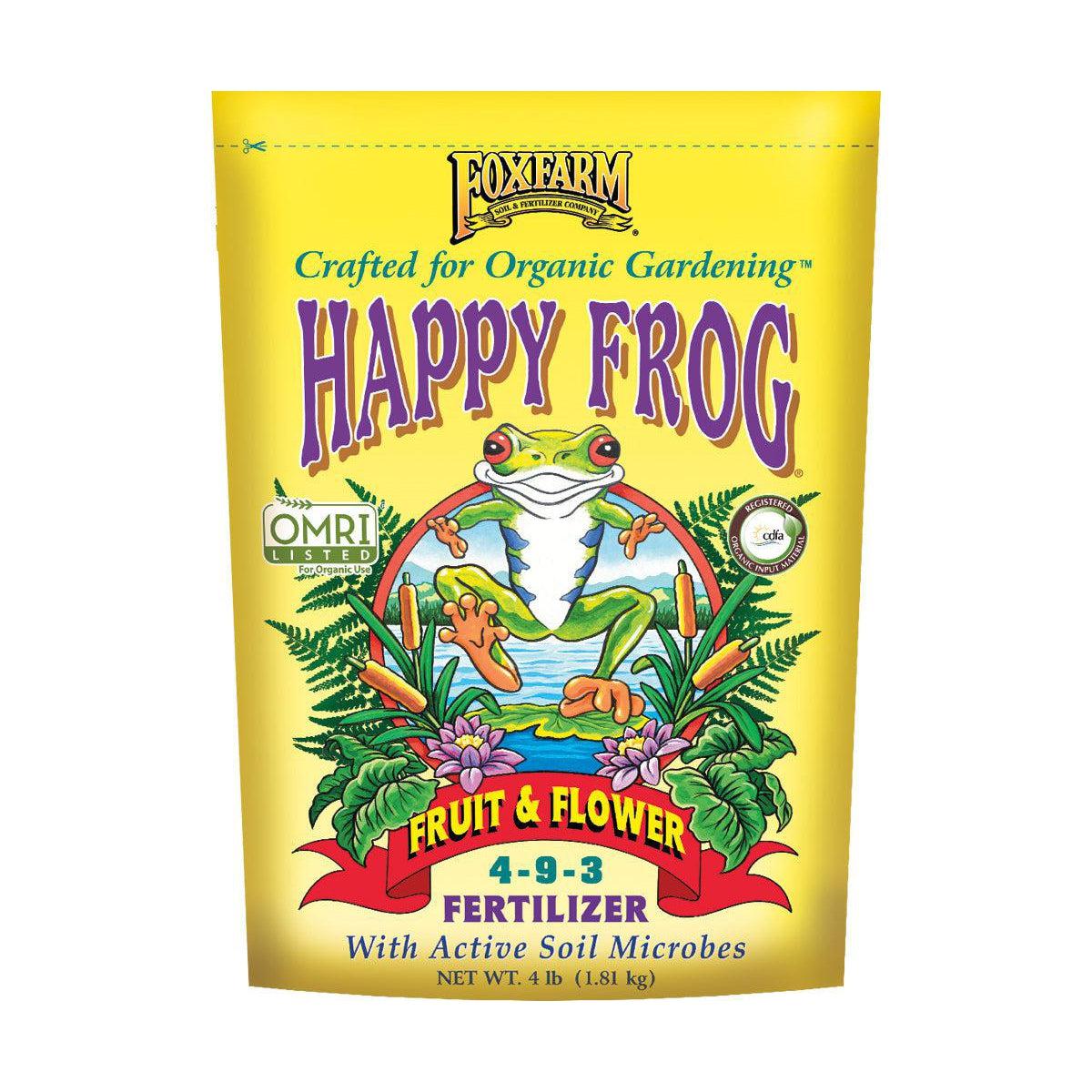 Fox Farm Happy Frog® Fruit & Flower Fertilizer - 4 Lb Bag