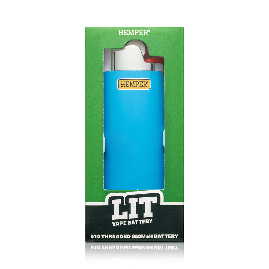 Lit Vape Battery Blue