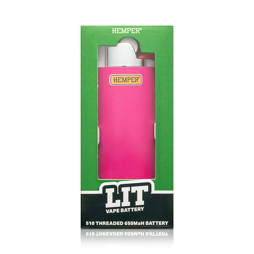 Lit Vape Battery Pink