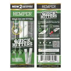 Non-Flavored Quick Hitter - Multi-Use Disposable One Hitter
