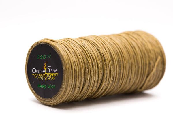 Organic Flame Wick Rolls 200 Ft