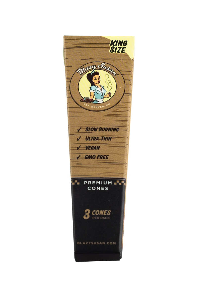 Blazy Susan Premium Cones King Size Pack | 3 Cones Per Pack