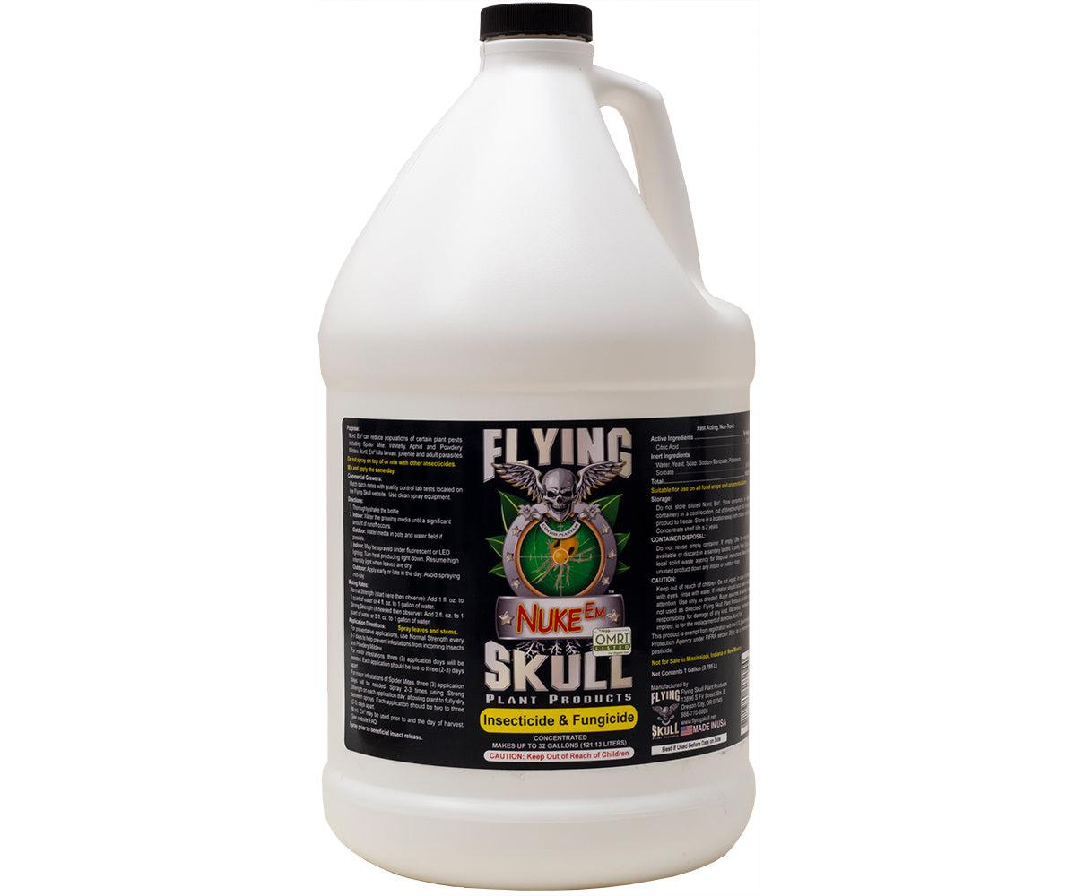 Flying Skull Nuke Em Insecticide & Fungicide, 1 gal