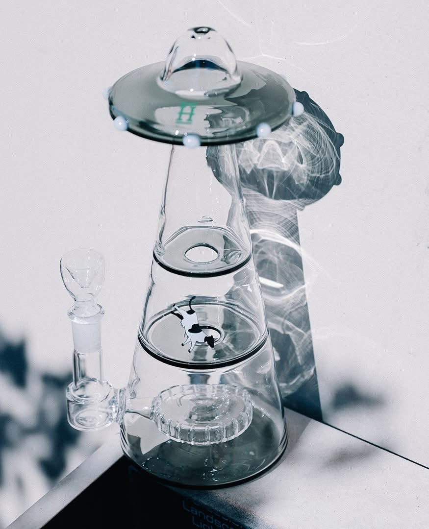 Mothership Xl Water Pipe Green