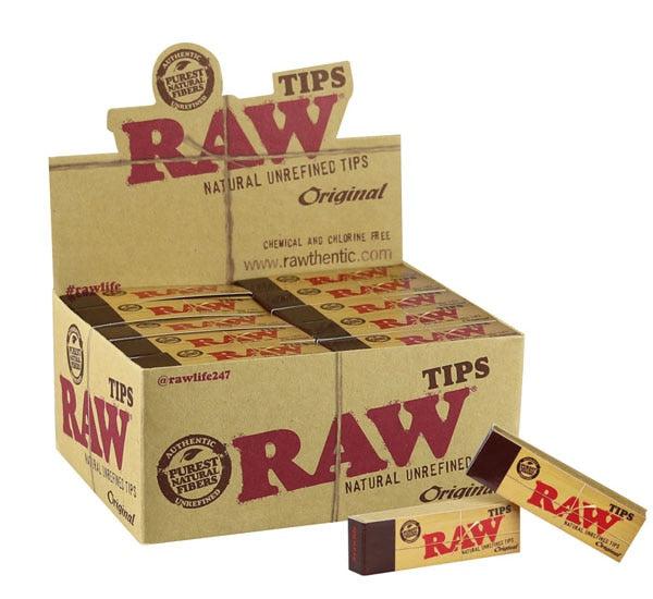 Raw Natural Unrefined Tips | 50pc