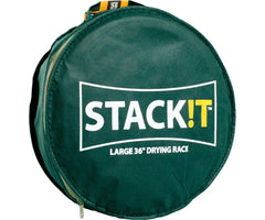 STACK!T 3' Drying Rack w/ Clips, Center Support Strap