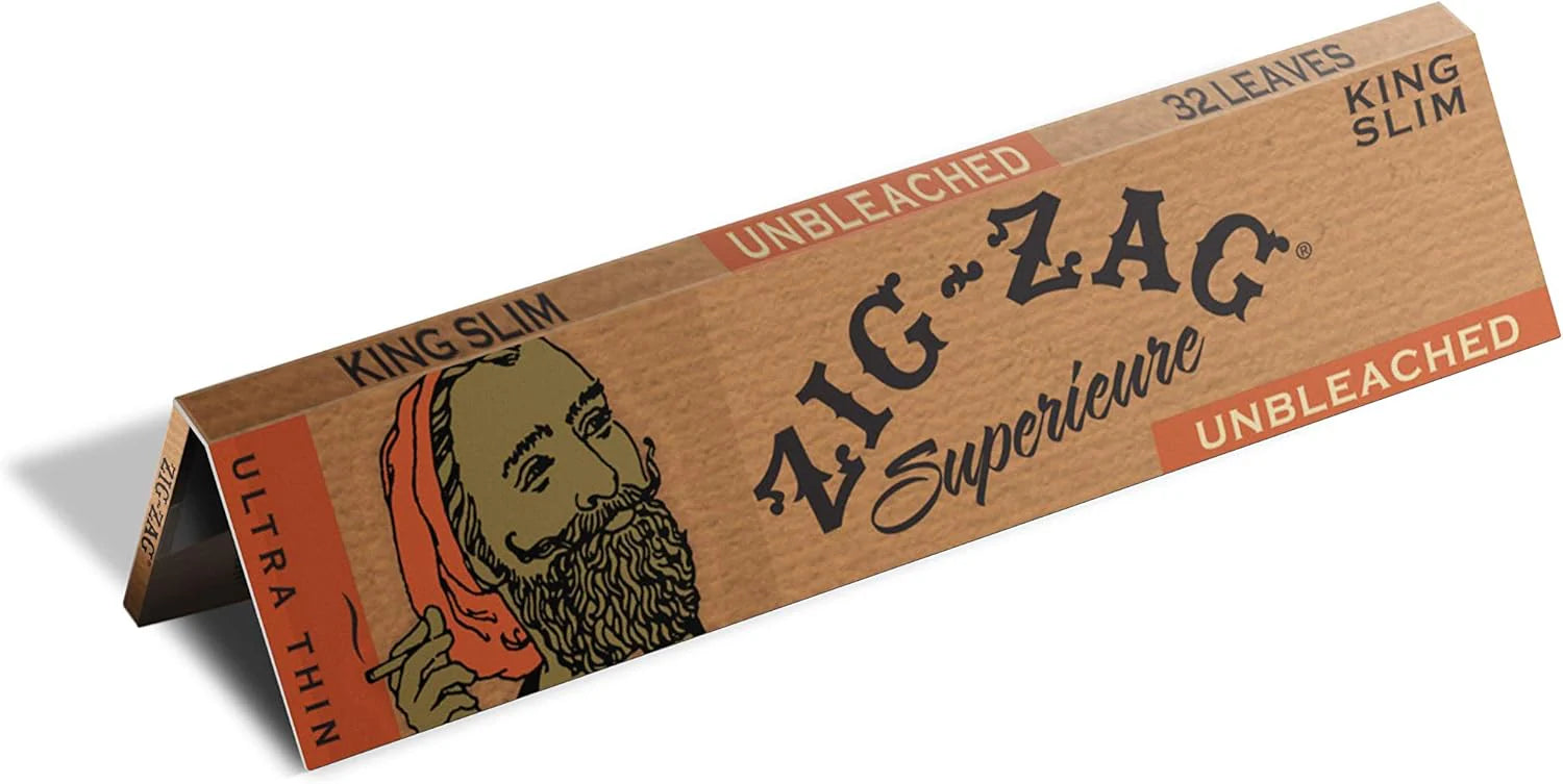 Zig Zag Unbleached Rolling Papers | 1 1/4